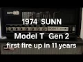 SUNN Model T 2nd Generation - First Testing