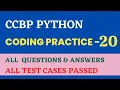 Coding Practice - 19 Lists Python CCBP 4 0