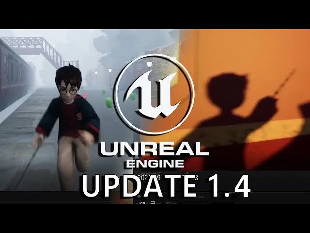 HARRY POTTER IN UNREAL ENGINE 5 Update 1.4  NEW BETTER CONTROLS!