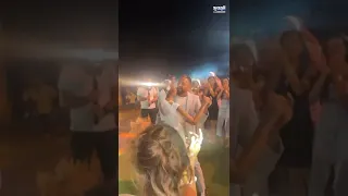 لقطات حصرية من زفاف نادين تحسين بيك في سوريا 