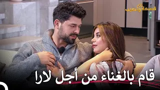 أداء حسين الرائع في الغناء للمتسابقين    قسمة ونصيب الحلقة                     دندنها