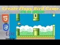 Create Flappy Bird Game With JavaScript HTML source Code JavaScript Project For Beginners