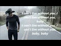 Tim Mcgraw Highway Don't Care with Lyrics