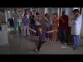 Sarah Chalke does the Splits in Scrubs 1