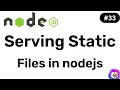 Serving static files - NodeJS Hindi Coding Scenes