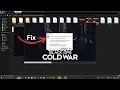Fix Call of Duty Black ops cold war cracked version fatal error Solved