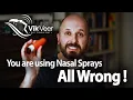 How to use nasal sprays correctly - Avoid the side effects and boost effectiveness
