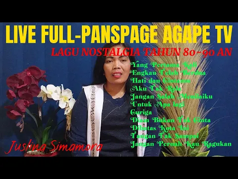Download MP3 FULL LIVE JUSLINA DI PANSPAGE AGAPE TV