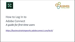 How to Open and Download Adobe Connect Meeting