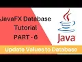 JavaFx Database Operations - Part 6