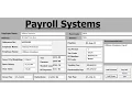 How to create Payroll Systems in Excel using VBA - Tutorial 2