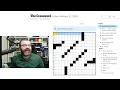 Learning Crossword Week 40 NYT Crossword Friday Feb 21st 2025