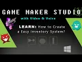 Game Maker Studio How to Create a Easy Inventory System for PC