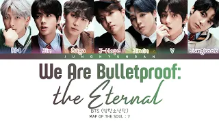 bts we are bulletproof the eternal color coded lyrics han rom eng 