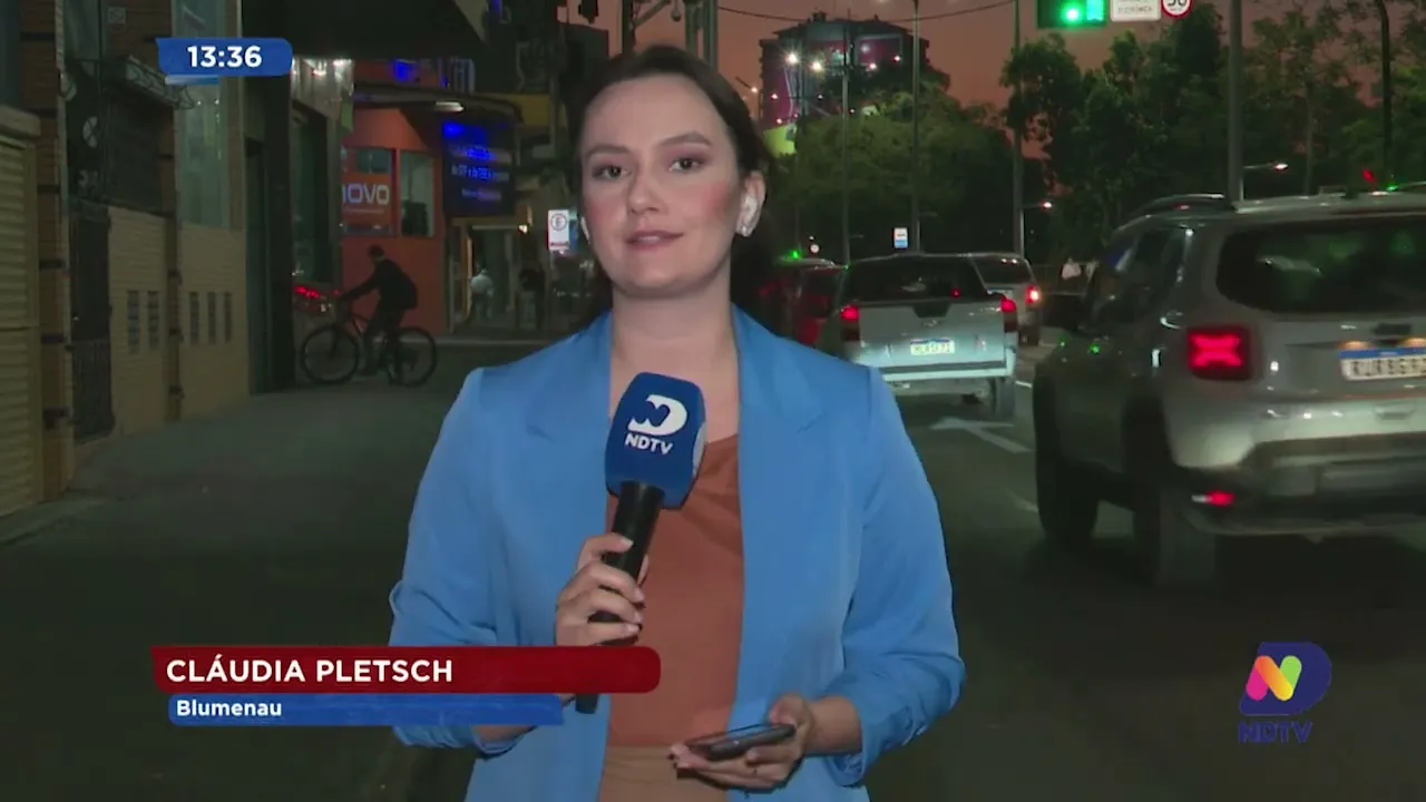 25 mil reais roubados: assalto na região central de Blumenau assusta moradores