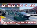 Download Lagu 3,000+ HP Lambos at TX2K * AMS sets World Record Huracan 1/4 Mile * 0-60 MPH in 1.4 seconds