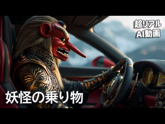 Super-realistic yokai vehicles: What kind of cars do these yokai ride?