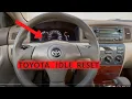 Toyota Idle Reset After new battery