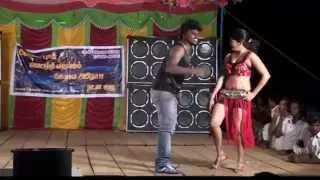 latest tamil village stage adal padal mid night masala dance