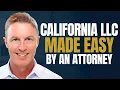 California LLC How to Form an LLC in California - Free Attorney LLC Starter Kit