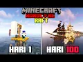 Download Lagu 100 Hari di Minecraft Hardcore Raft