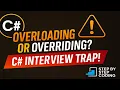 Q7 - Method Overloading vs Overriding in C Top C Interview Questions and Answers