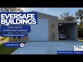30x40 Metal Workshop Garage with lean-to Review - Eversafe Buildings