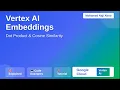 Google Vertex AI Embeddings Explained with Examples GCP Tutorial