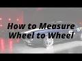 How to Measure Wheel to Wheel on any Rear End - 9 8 8 12 Bolt 10 Bolt Dana 60 8