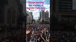 Trending Live Protest Maandamano 