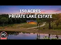 Luxury Ranch in East Texas 150 Acres Lake 6 300 Sq Ft Home