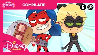 Miraculous: Chibi | De Meest Grappige Avonturen! | Compilatie! | Disney Channel België-Nederland