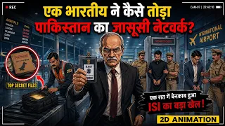 Ajit Doval Ka Sabse Khatarnak Secret Operation || RAW VS ISI Secret Operation || 2D Animation