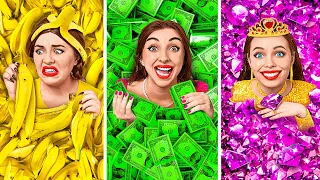 Rich Vs Broke Vs Giga Rich Extreme Hide And Seek Challenge By Multi DO Challenge 