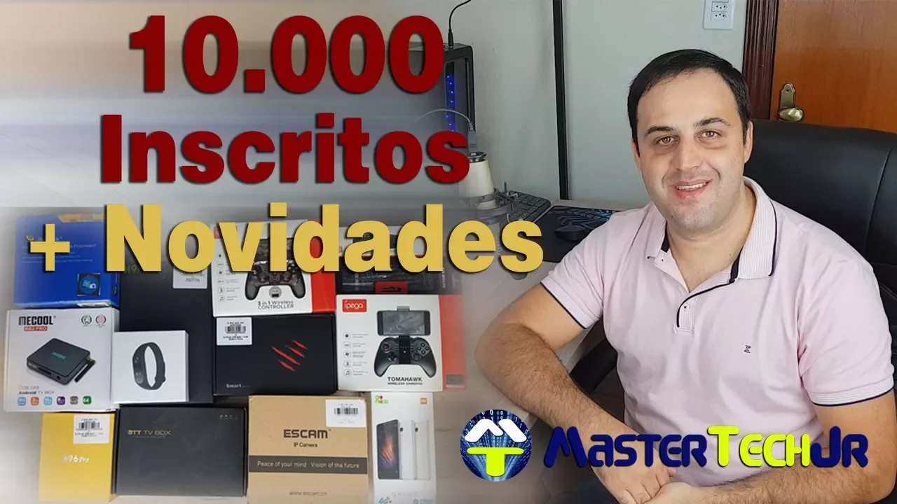10 MIL INSCRITOS - Agradecimento e NOVIDADES para os próximos Vídeos