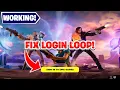 How To Fix Login Problem In Fortnite Mobile Login Loop Error Fortnite Mobile