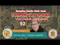 Dongéng Sunda. Si Buntung Jago Tutugan. ( Versi Naskah Asli/Kumplit ) Séri ka 92