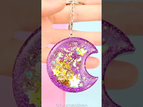 Como hacer llaveros liquidos shaker de resina epoxy! DIY Manualidades faciles #accesorios