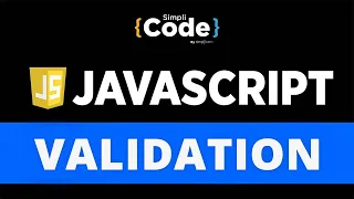 Validation In JavaScript Form Validation In JavaScript Using Regular Expression SimpliCode