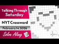 Valentine s Day NYT Crossword Puzzle - Saturday February 14 2026 Full Solve