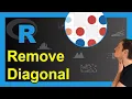 How to Remove Diagonal from Correlation Matrix Plot in R Example corrplot ggcorrplot Packages