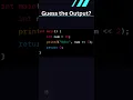Programming puzzles Guess Output Daily Challenges VersatileVisionYt