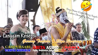 Download Langgam Resepsi - Gareng Tralala \u0026 Elya Sanjaya - CAHYA KUMALA Live Planggu Trucuk - Abeta Audio MP3
