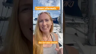 TSUNAMI aftermath in Samoa – the morning after ⛵️