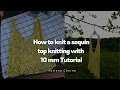 How to Knit a Sequin Top Step-by-Step 10mm Chunky Knitting Tutorial