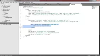 Angularjs routing between pages