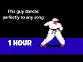 This guy dances perfectly to any song - 1 HOUR