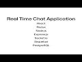 Real Time Chat Application Source Code Demo Shivaji Chalise