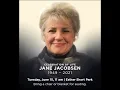 Jane Jacobsen - Celebration of Life