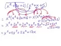 Distribution Multiplying Trinomials